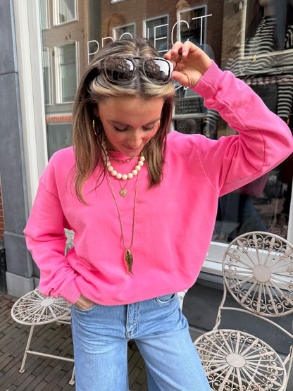 Cato sweater hot pink - Project 35