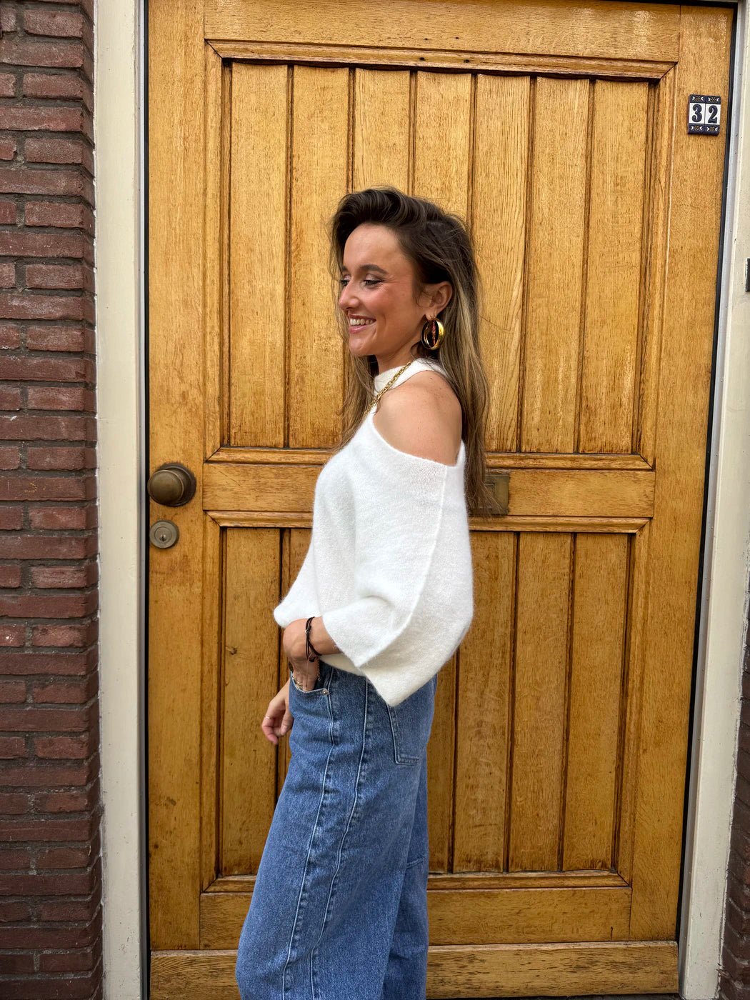Claire one shoulder knit wit - Project 35
