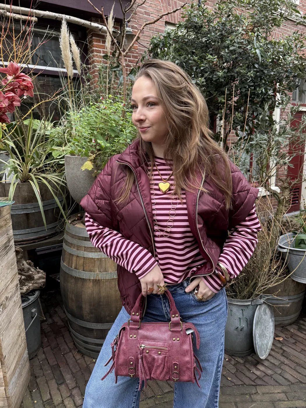 Coco bodywarmer cherry - Project 35