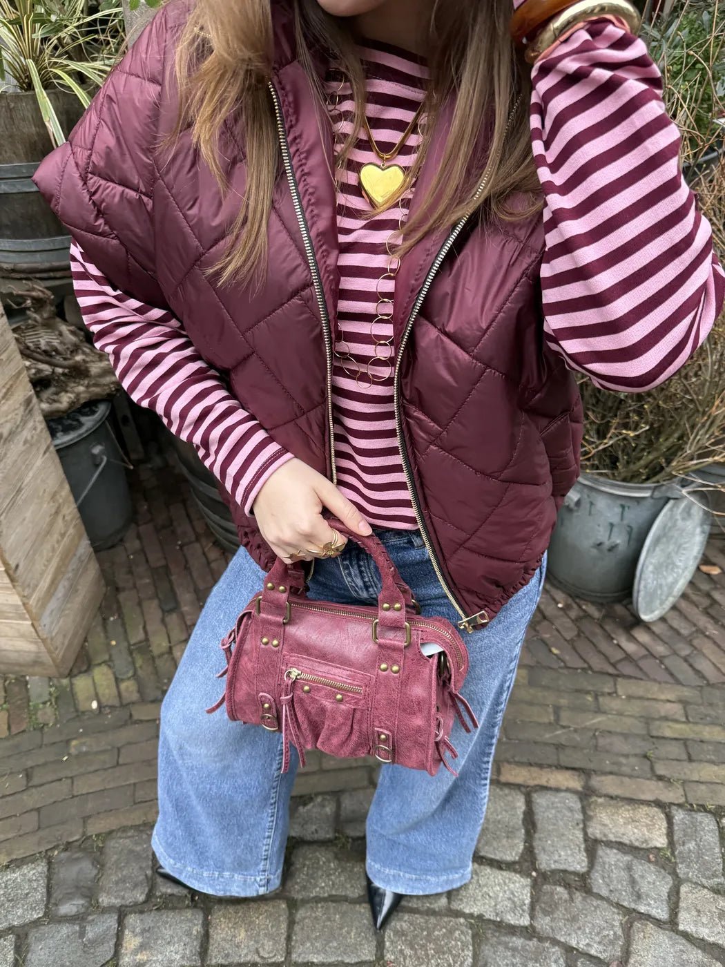 Coco bodywarmer cherry - Project 35