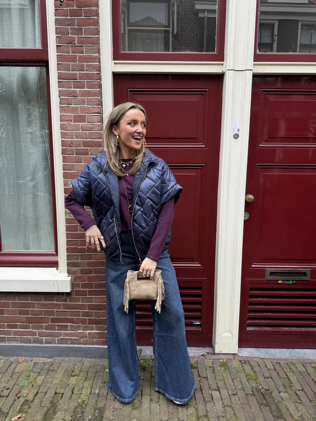 Coco bodywarmer navy - Project 35