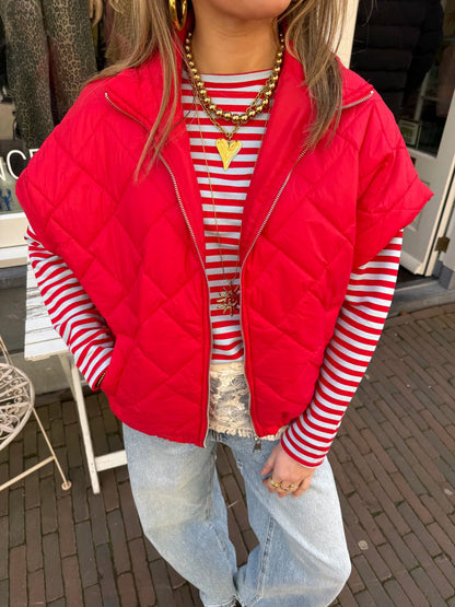 Coco bodywarmer rood - Project 35