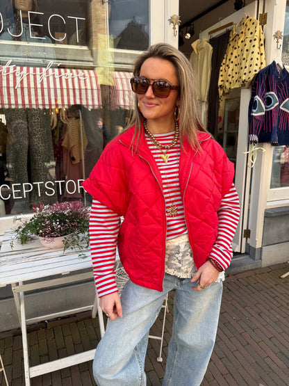 Coco bodywarmer rood - Project 35