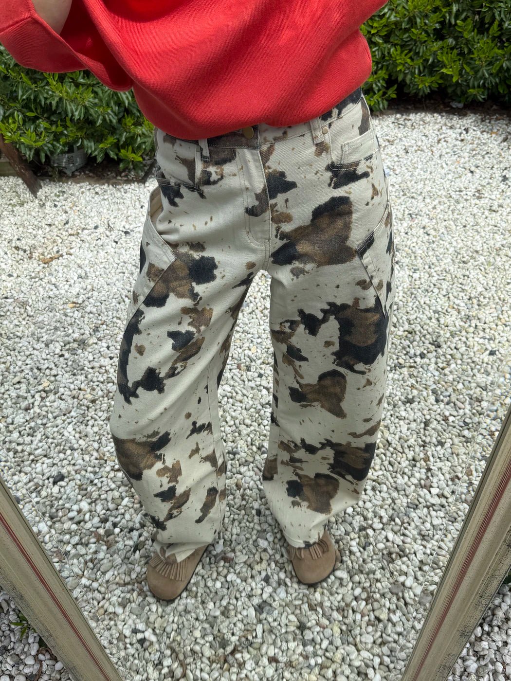 Cowprint baggy jeans - Project 35