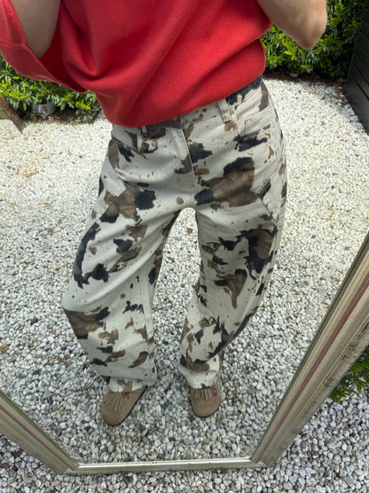 Cowprint baggy jeans - Project 35