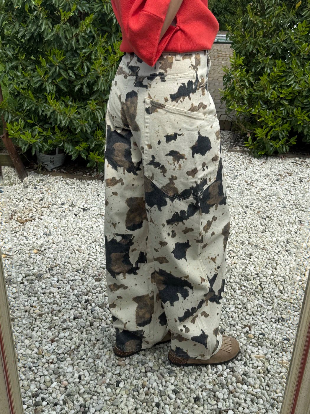 Cowprint baggy jeans - Project 35