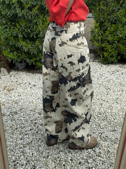 Cowprint baggy jeans - Project 35
