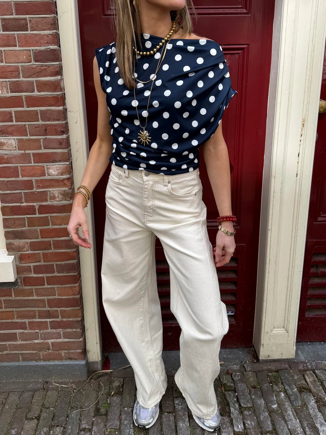 Drew barrel jeans white - Project 35