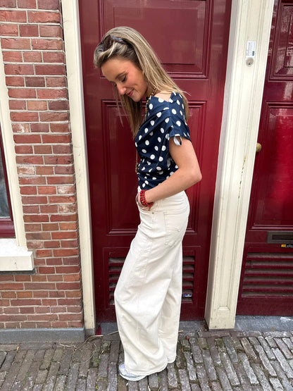 Drew barrel jeans white - Project 35