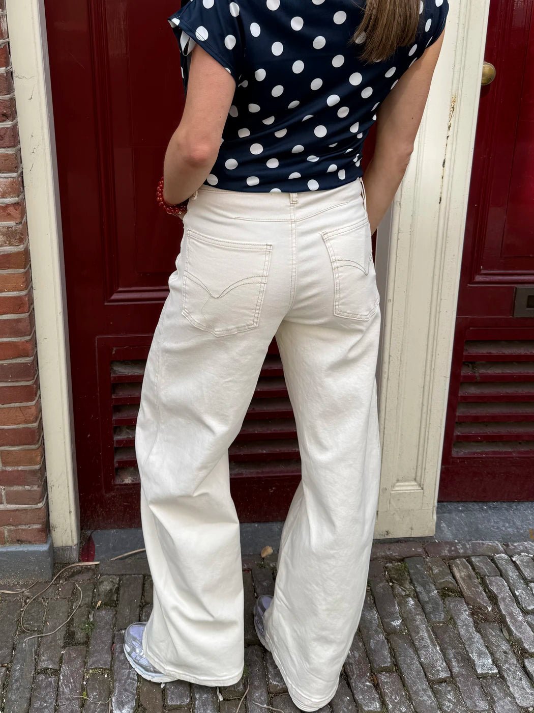 Drew barrel jeans white - Project 35