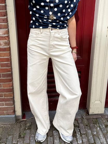Drew barrel jeans white - Project 35