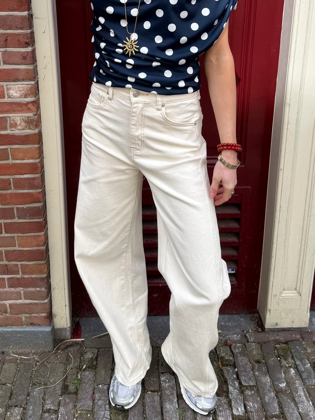Drew barrel jeans white - Project 35