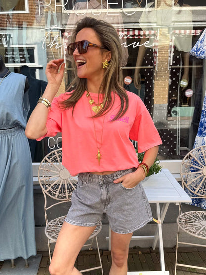 Elsa denim shorts grijs - Project 35