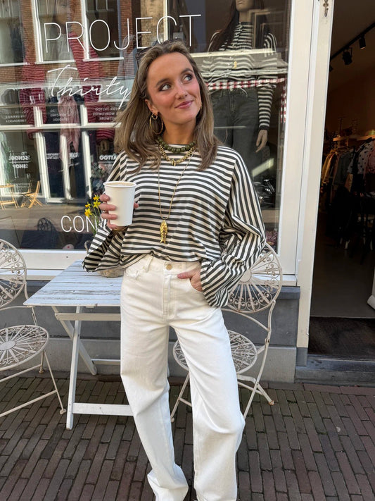 Esmee TALL jeans wide leg white - Project 35