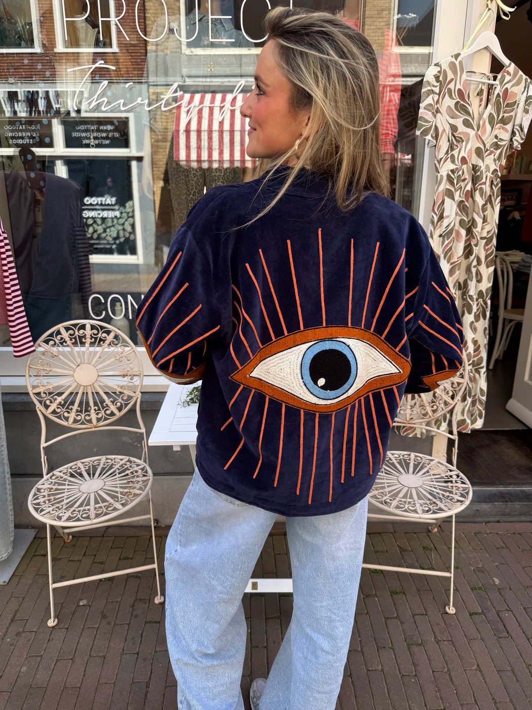 Eyecatcher jacket navy - Project 35