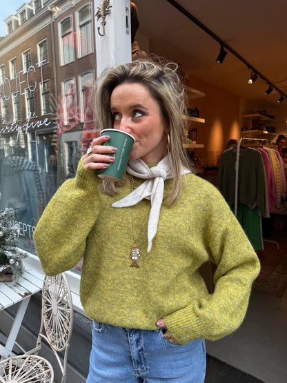 Febe knit olive green - Project 35