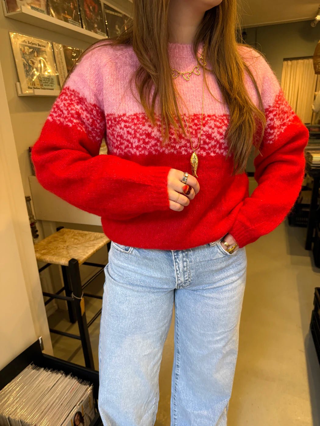 Flo knit red/pink - Project 35