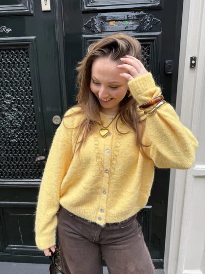 Gigi cardigan yellow - Project 35
