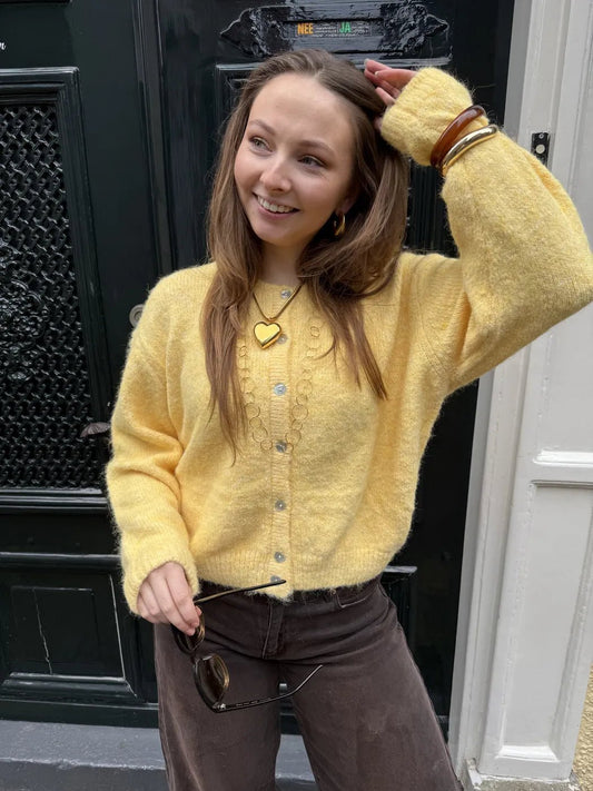 Gigi cardigan yellow - Project 35