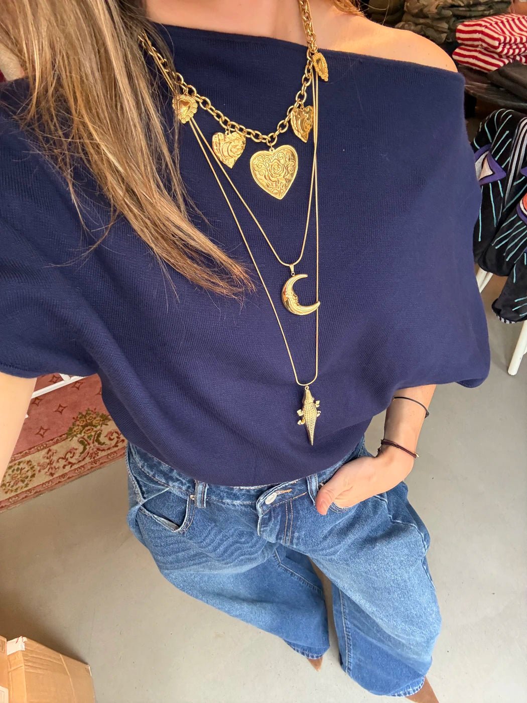 Gouden ketting maan - Project 35