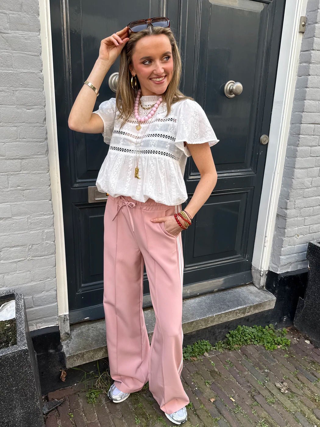 Iza pants dusty pink - Project 35