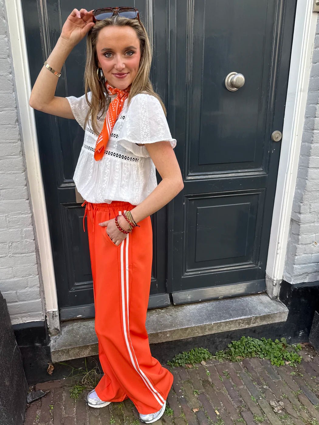Iza pants orange - Project 35