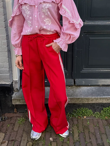 Iza pants rood - Project 35