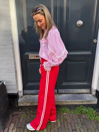 Iza pants rood - Project 35