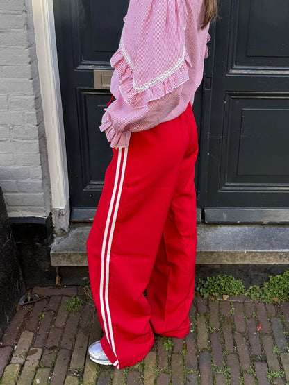 Iza pants rood - Project 35