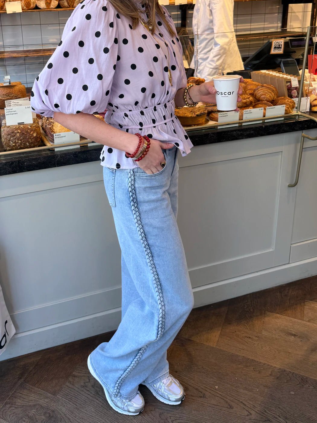 Juna wide leg jeans braid - Project 35