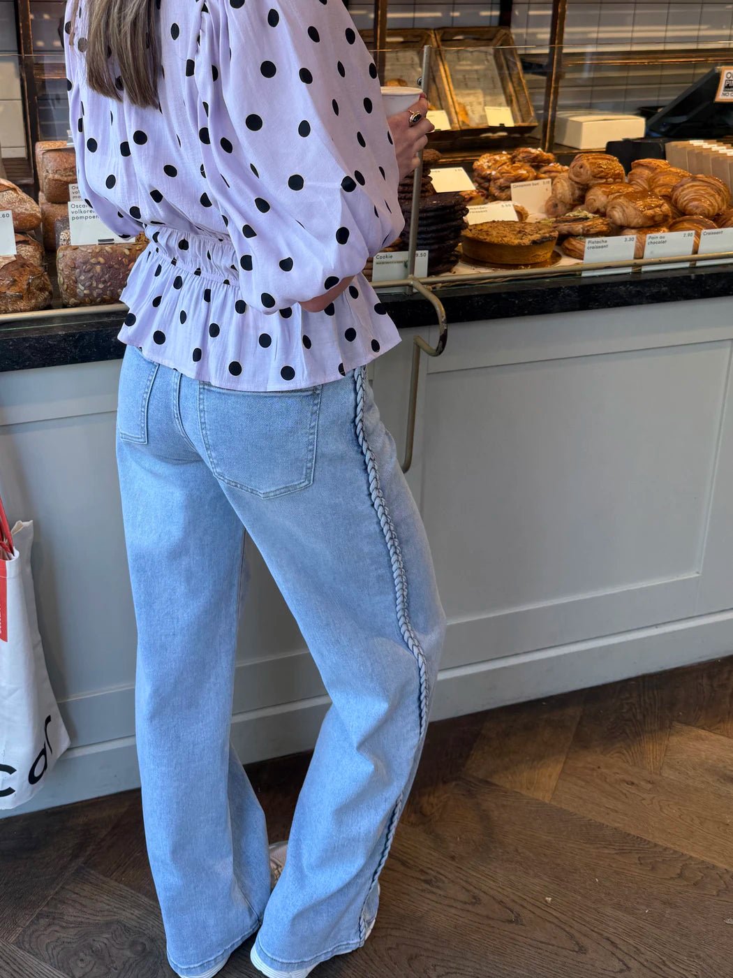 Juna wide leg jeans braid - Project 35