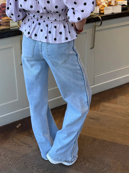 Juna wide leg jeans braid - Project 35