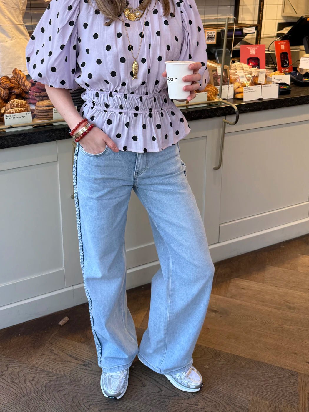 Juna wide leg jeans braid - Project 35