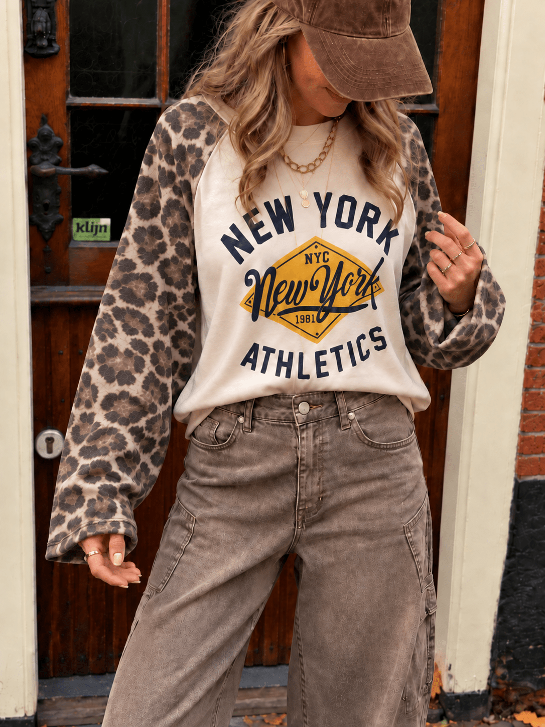 Juno longsleeve panter mouw NYC - Project 35