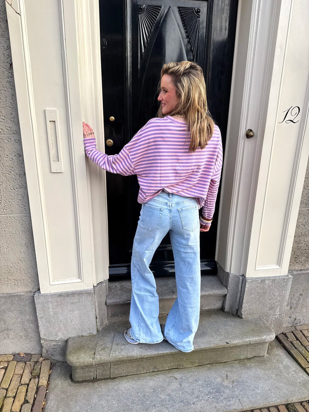 Kaia wide leg jeans blue - Project 35