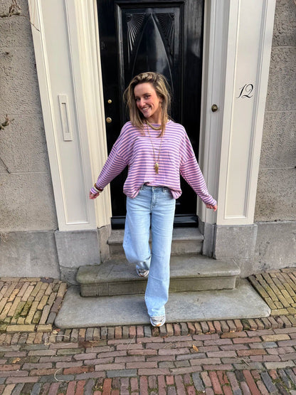 Kaia wide leg jeans blue - Project 35