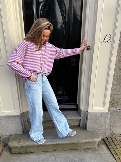 Kaia wide leg jeans blue - Project 35