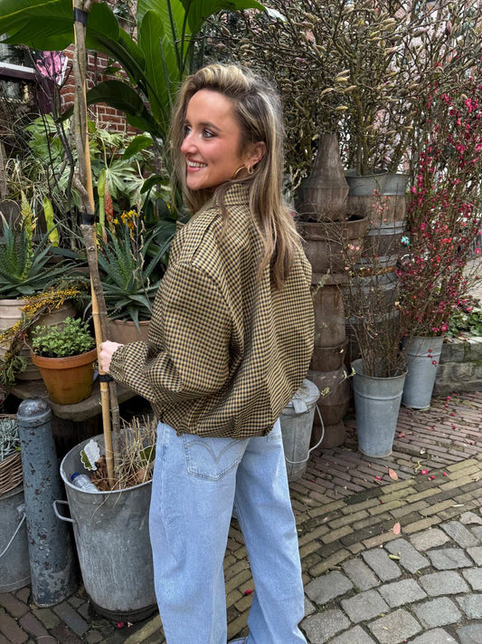 Kiki bomber geruit - Project 35