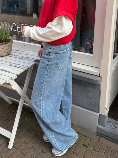 Lara wide leg jeans low waisted - Project 35
