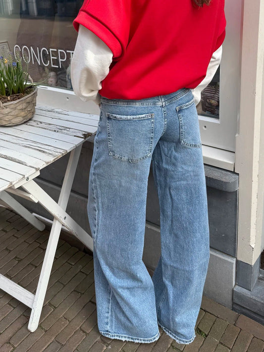 Lara wide leg jeans low waisted - Project 35