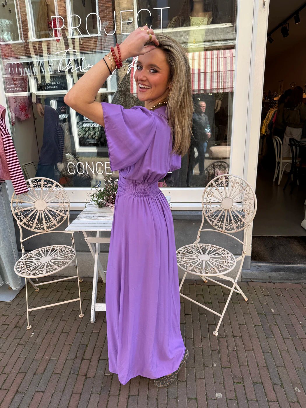 Lavender maxi dress - Project 35