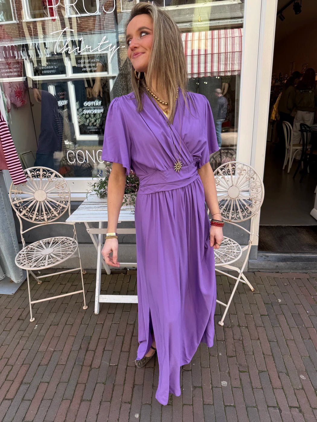 Lavender maxi dress - Project 35