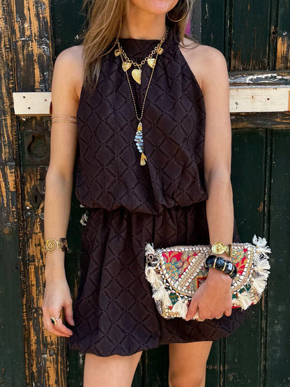 Lilly playsuit choco bruin - Project 35