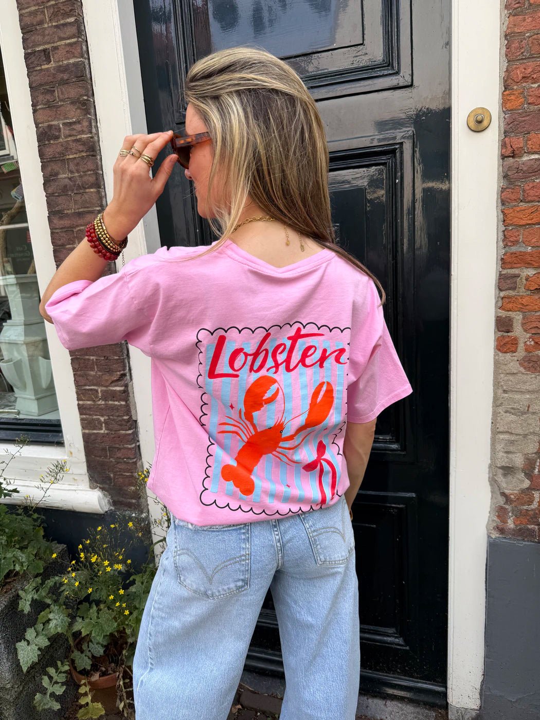 'Lobster' tee light pink - Project 35