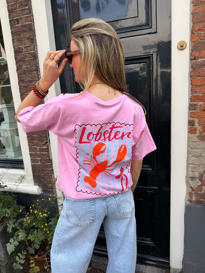 'Lobster' tee light pink - Project 35