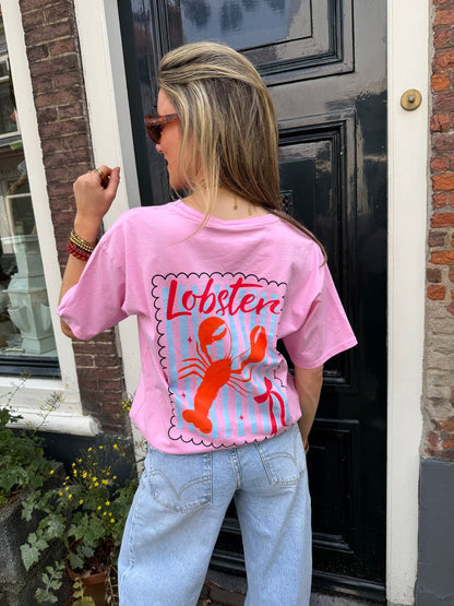 'Lobster' tee light pink - Project 35