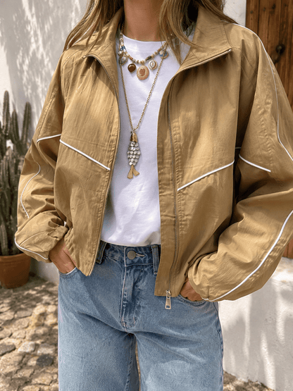 Louie bomber jas camel - Project 35