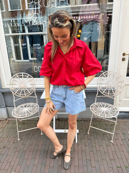 Lynn blouse rood - Project 35