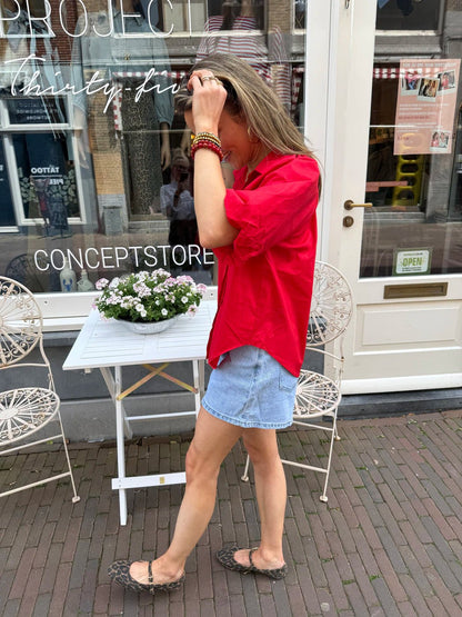 Lynn blouse rood - Project 35