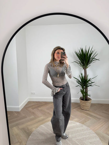 Mesh top polkadot - Project 35